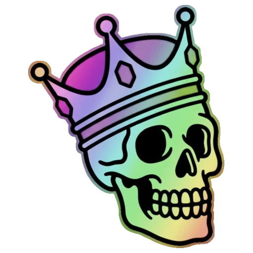 Boss Skull | Sticker (Holo)