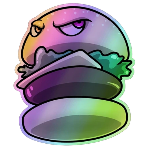Burger | Sticker (Holo)