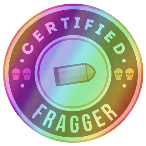 Certified Fragger | Sticker (Holo)