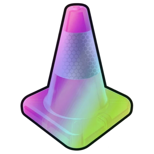 Cone | Sticker (Holo)