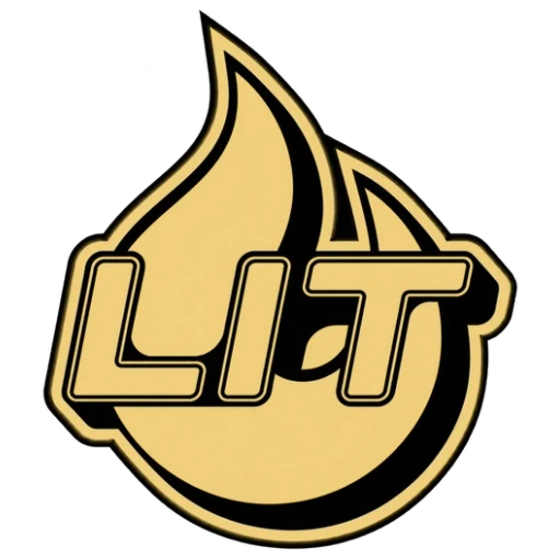Lit | Sticker (Foil)