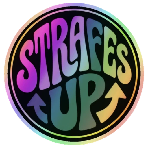 Strafes Up | Sticker (Holo)